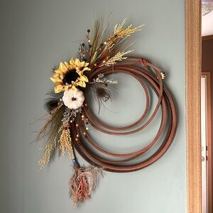Fall Rope Wreath